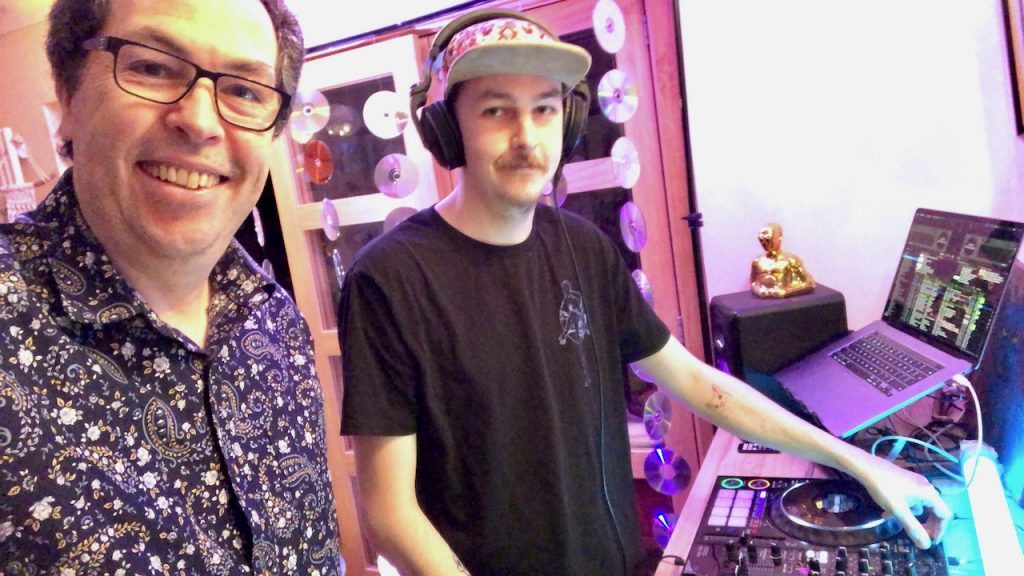 DJs in the mix, Simon Mole and Brian Mole
