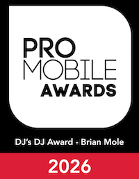 2026 Pro Mobile magazine DJ's DJ Award Brian Mole