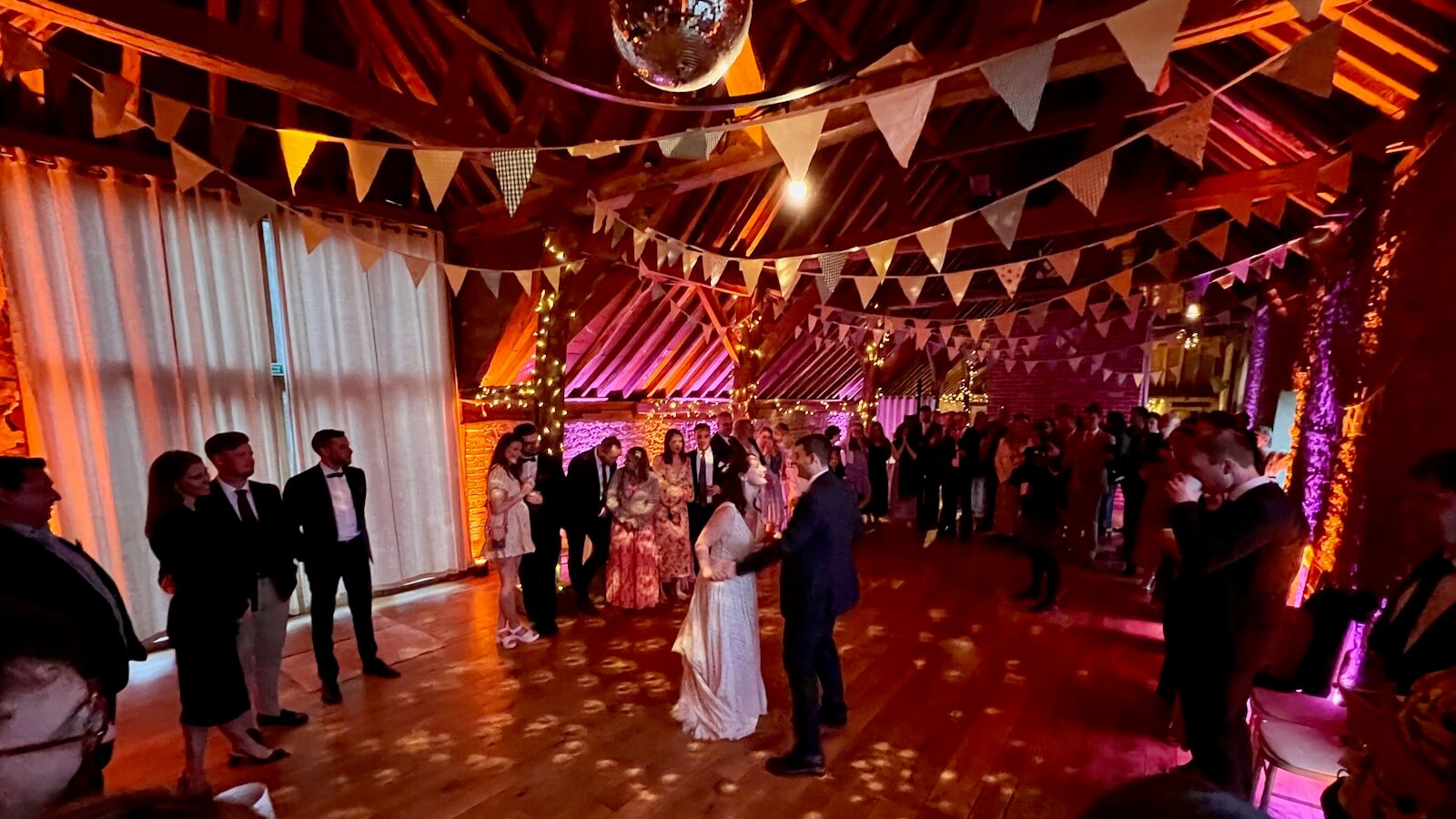 Alice and Dexter's first Dance at Grittenham Barn