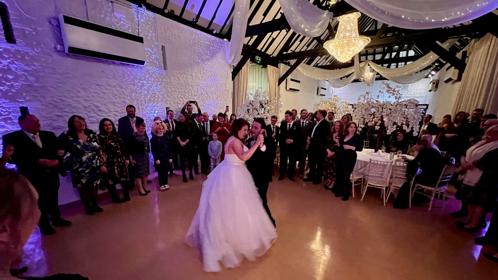 Felicity and James's wedding first dance - 18th February 2023