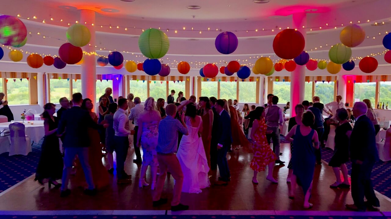 wedding party at East Sussex National Hotel and Resort