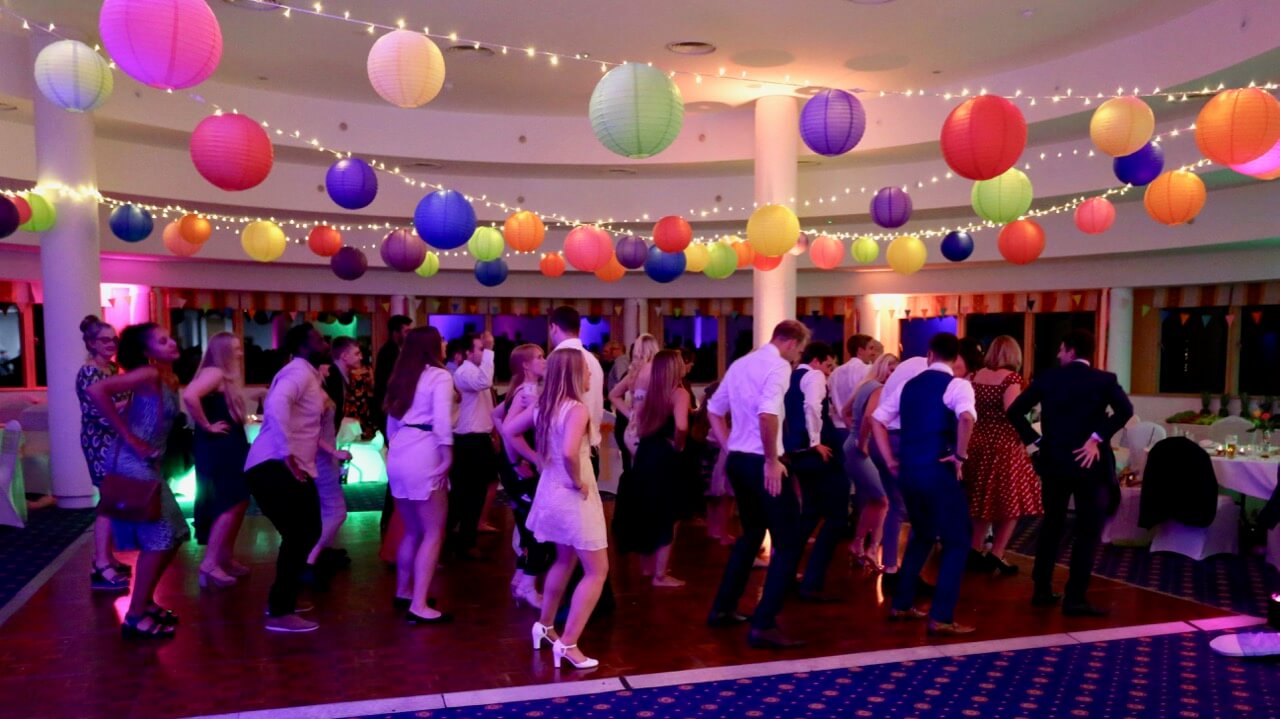 wedding dancers - at East Sussex National