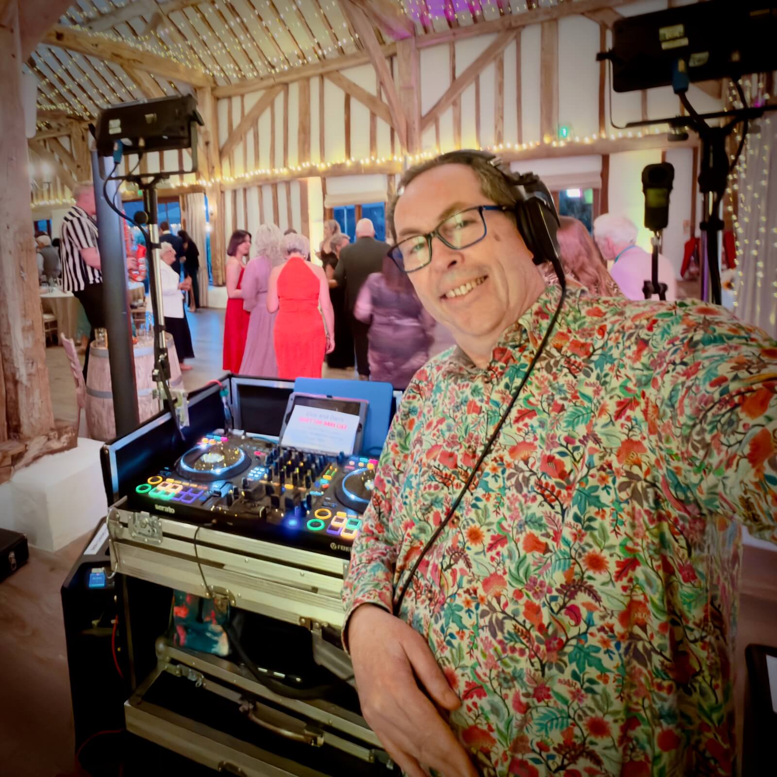 Ellie-May & Dan, DJ Brian Mole at Fitzleroi Barn, 18th April 2026