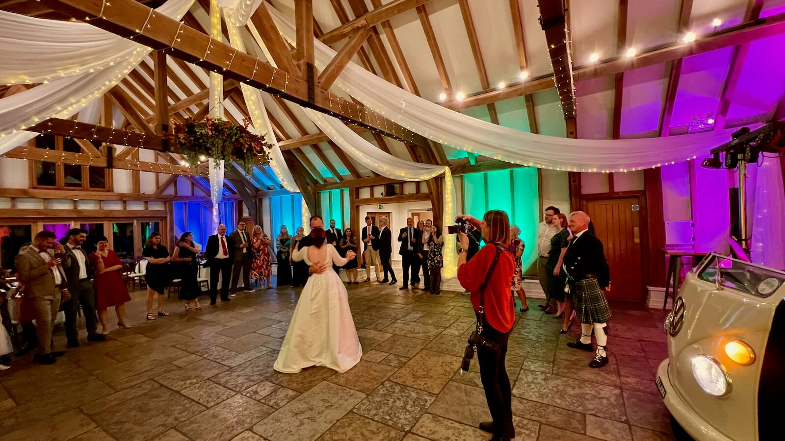 Laura and Ev's first dance