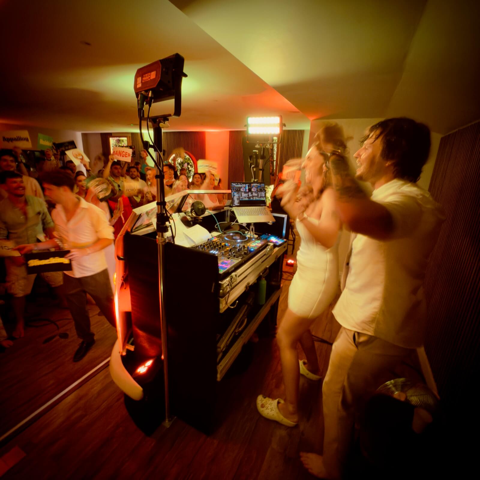 hannah and aaron's wedding dj battle at two woods estate, 24th June 2026, wedding DJ Brian Mole