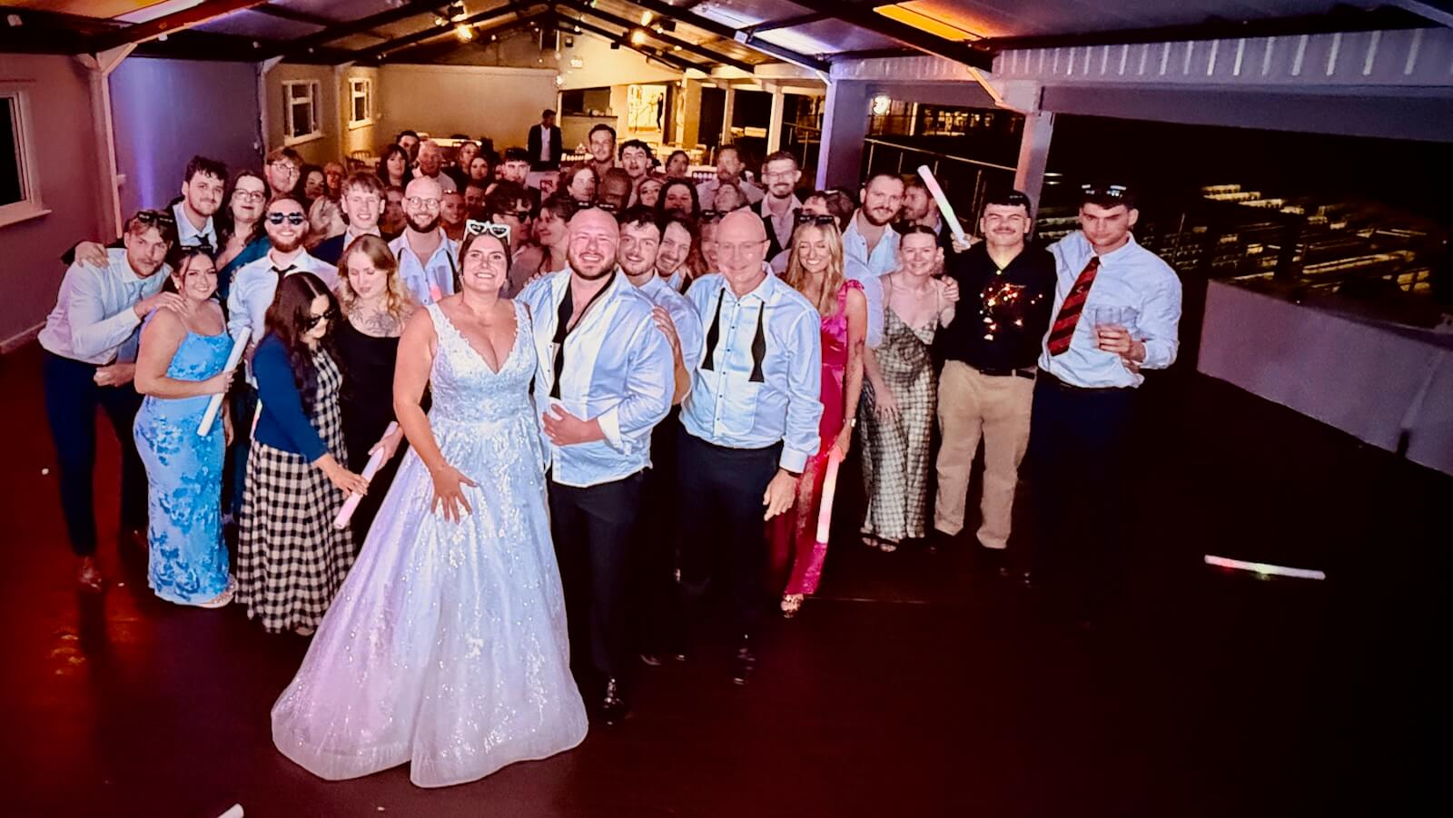 The survivors at the end of the night! Heather and Matt - 23rd August 2025 - Hickstead