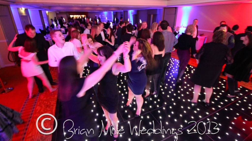 wedding starlit dance floor hire