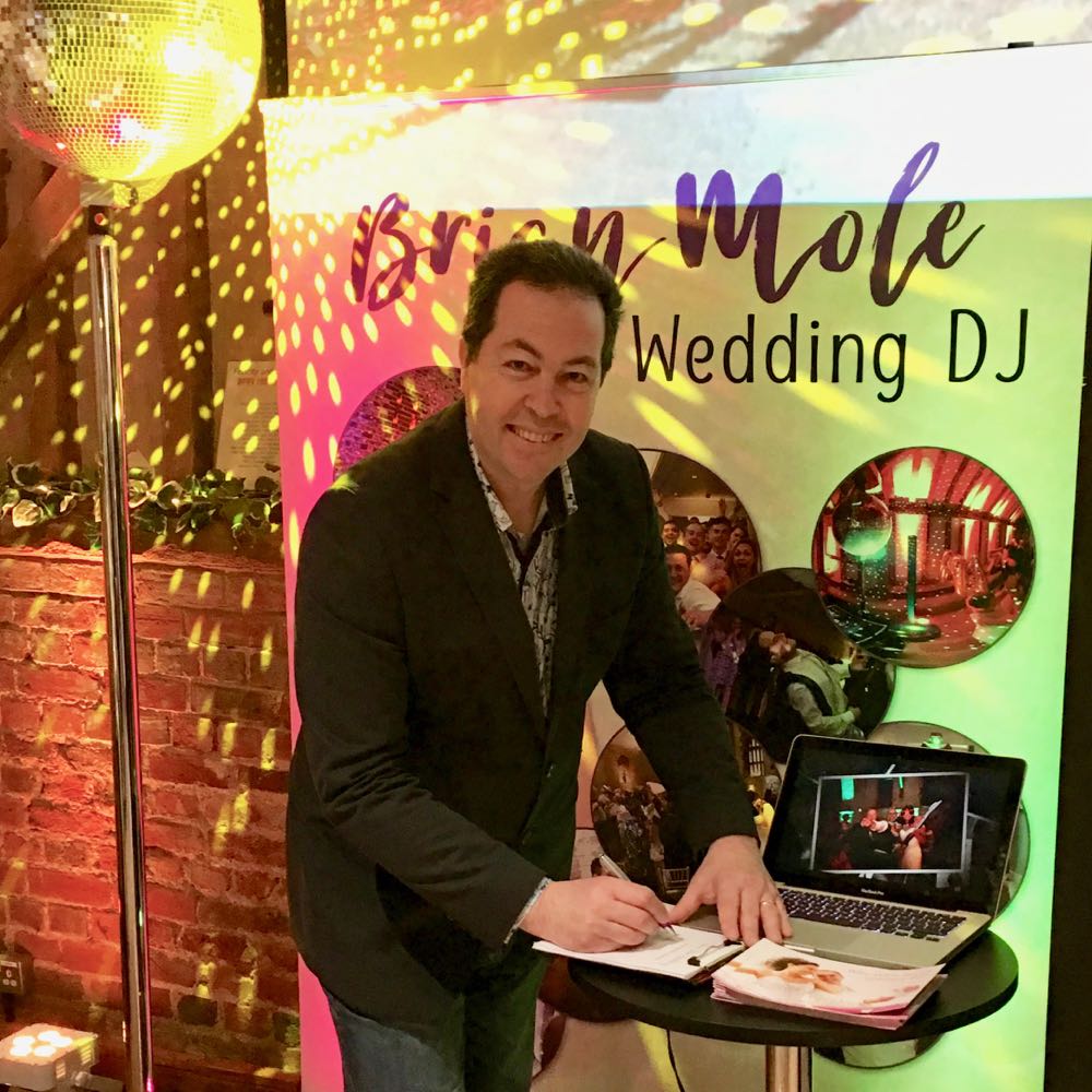 Brian Mole Wedding DJ