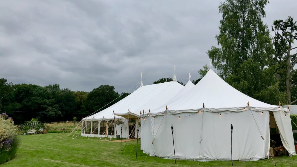 alex and polly wedding marquee