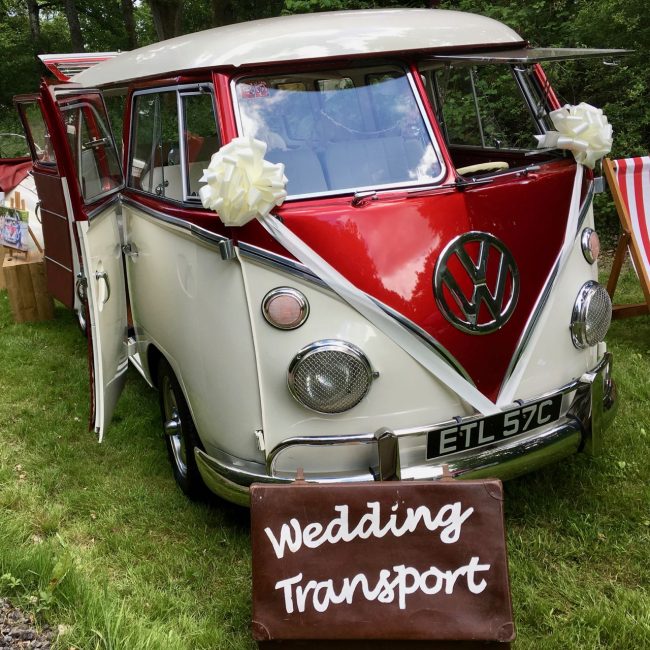 Deluxe Wedding Hire VW Split Screen Campervan