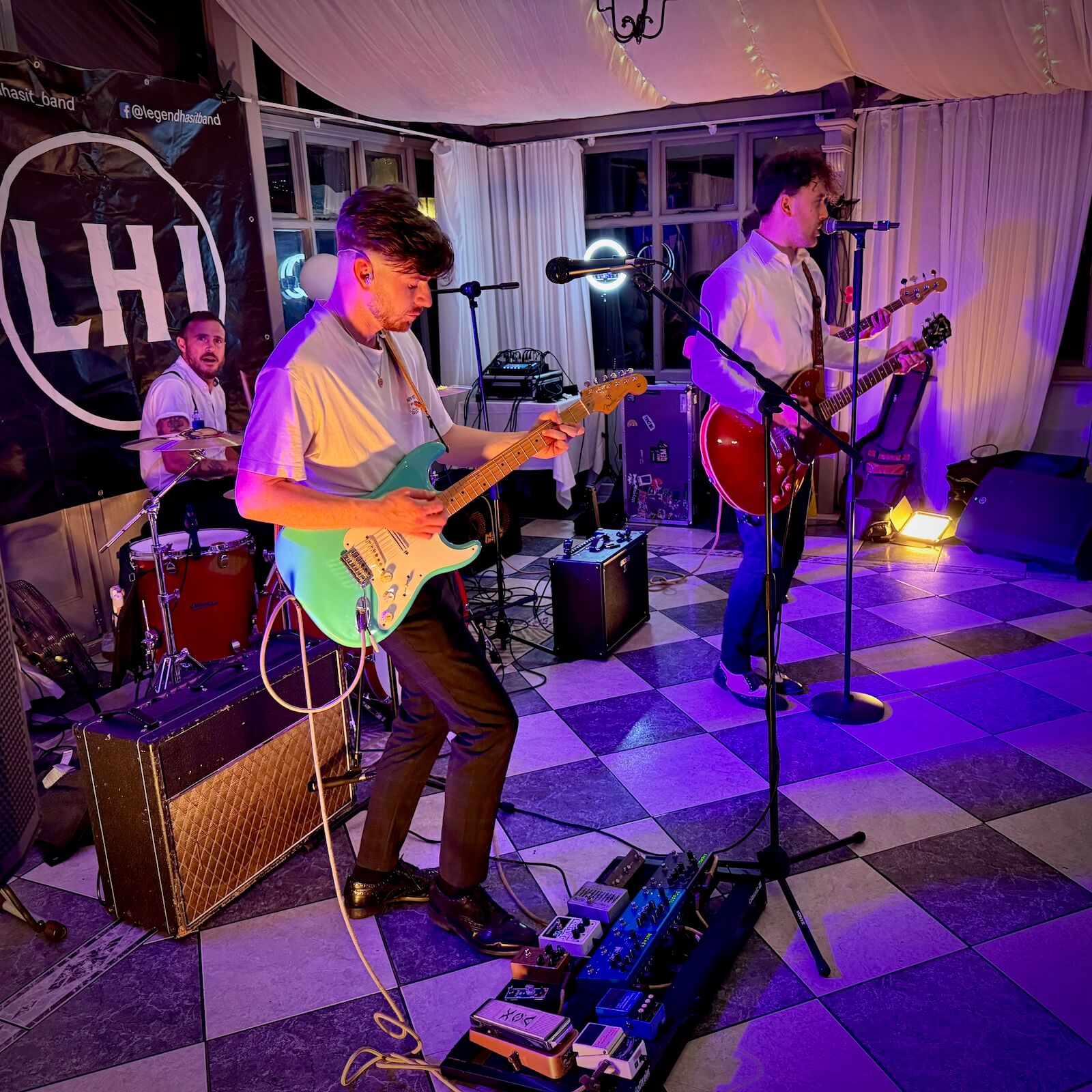 Legend Has It band at Jo and Paul's wedding anniversary bash, Stanhill Court Hotel, 2nd May 2026