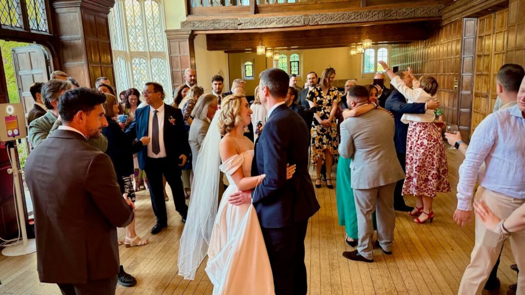 Julie and Dominic - first dance at Hall place Bexley