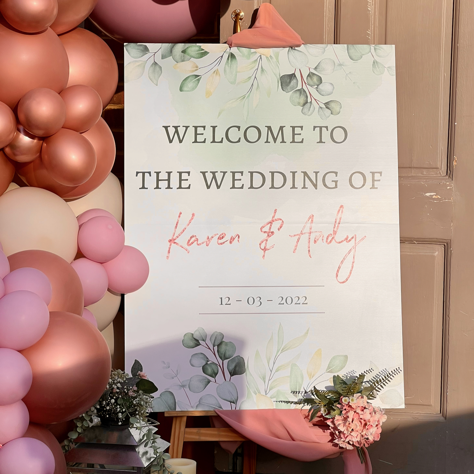 Andy and Karen got MARRIED!