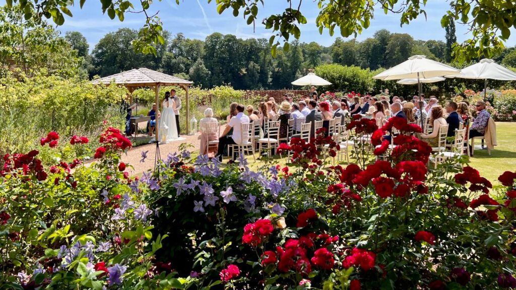The Walled Garden wedding and event venue at Cowdray, Midhurst