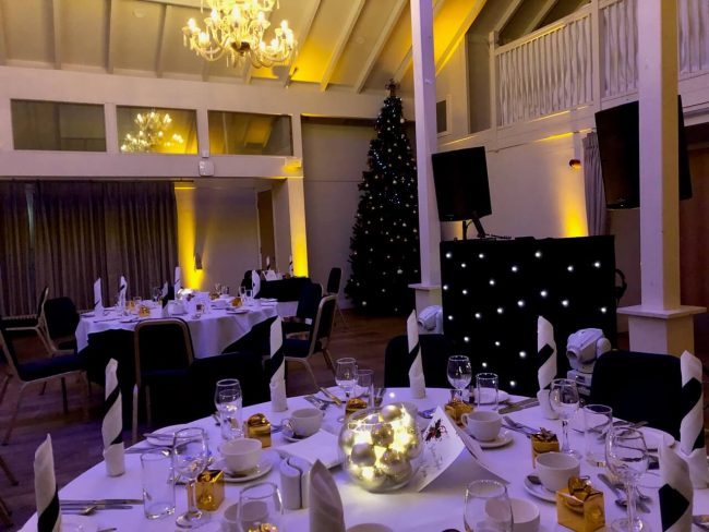 Brian Mole 's disco All set for Marwell Hotel New Years Eve dinner dance 31st December 2019