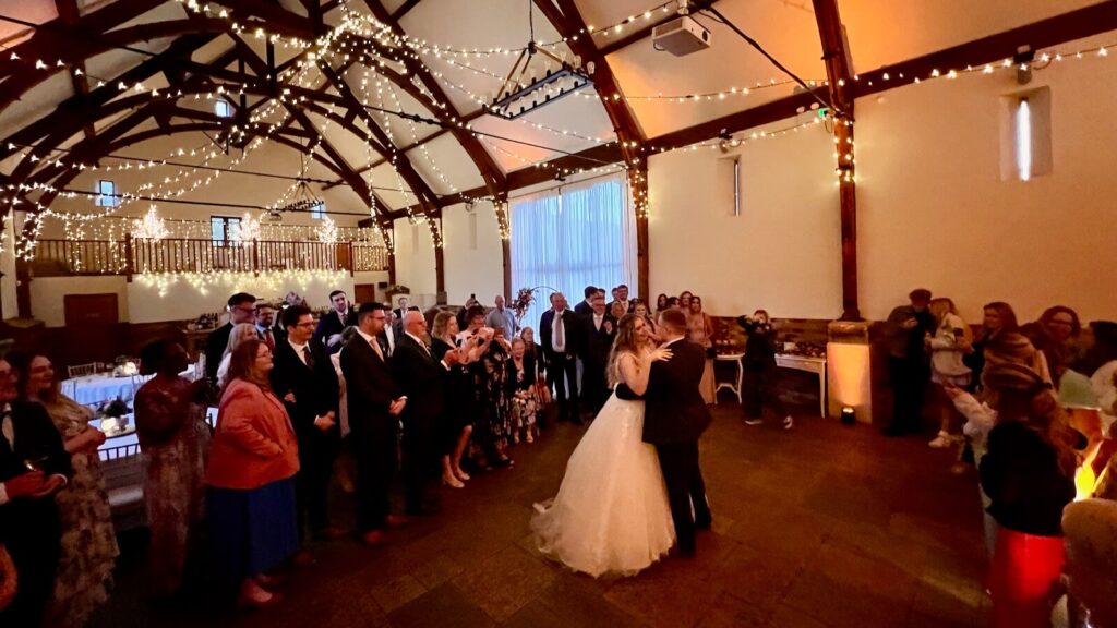 Rachel and Ryan's first dance