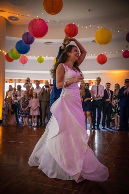 First dance for Roya and George at East Sussex National