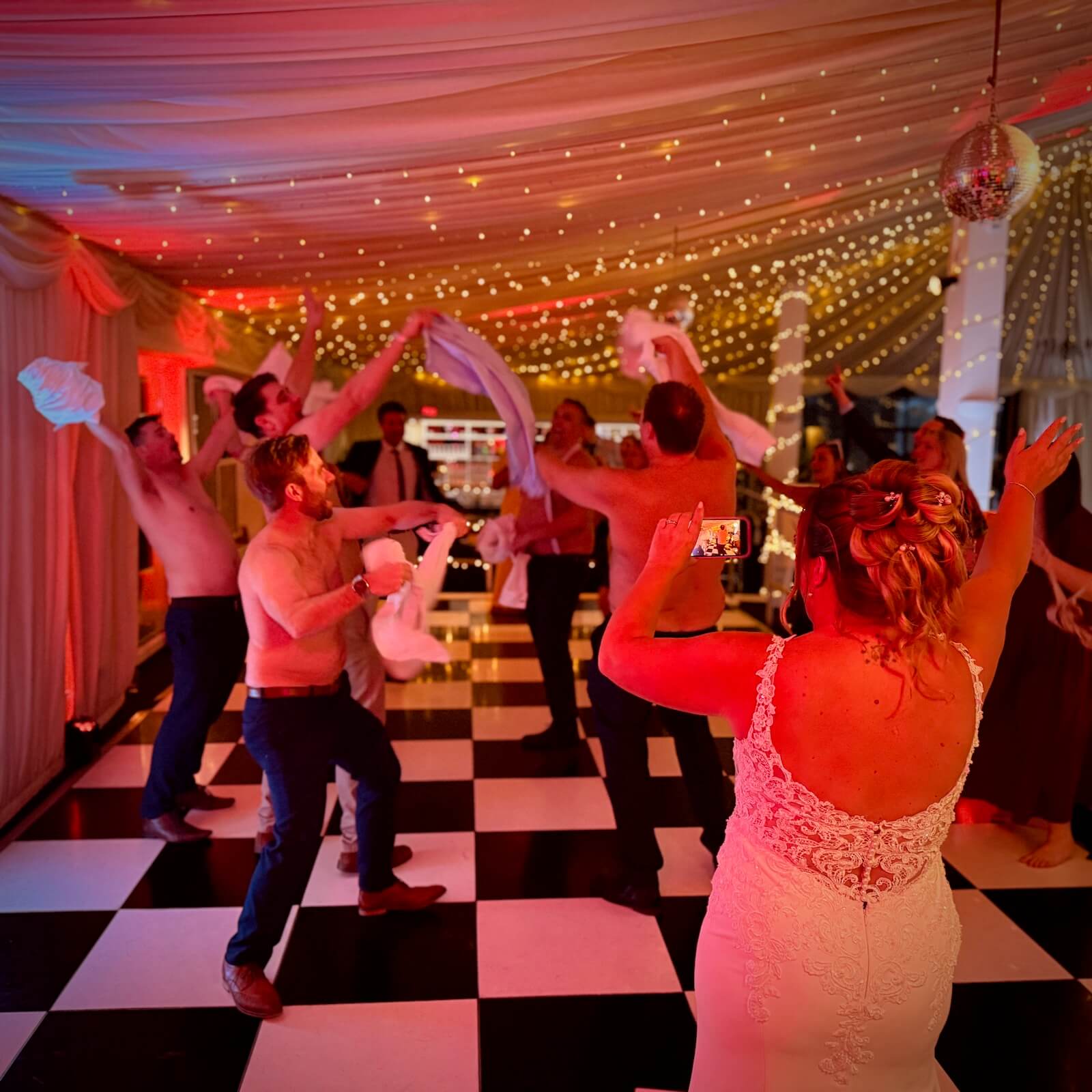 OMG! Selden Barns wedding DJ Brian Mole