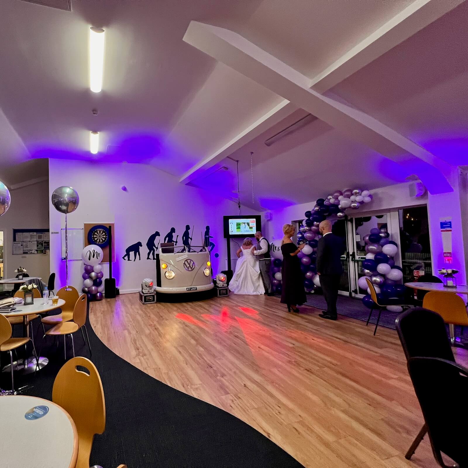 vw dj at 
wedding celebration - Broadbridge Heath FC - 5th Feb 2022