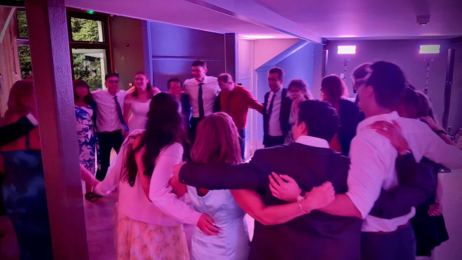 Dancing to Les lacs du Connemara - Michel Sardou for Charlotte and Alex's wedding at Nymans with DJ Brian Mole