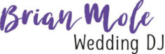 Brian Mole Wedding DJ Logo