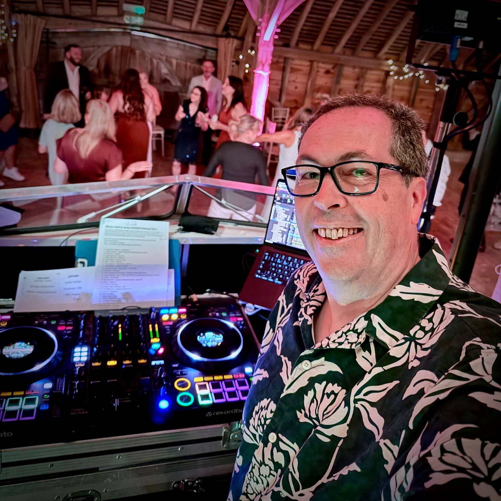 Jenny & Josh, 4th September 2026, Gildings Barns wedding dj Brian Mole, Newdigate, Surrey