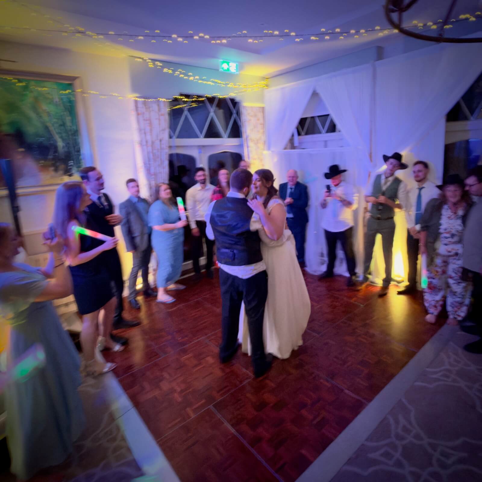 Last dance for Wes and Becky at Horsted Place